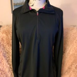 “Sports Essential” Zippered Active Wear Jacket/Top